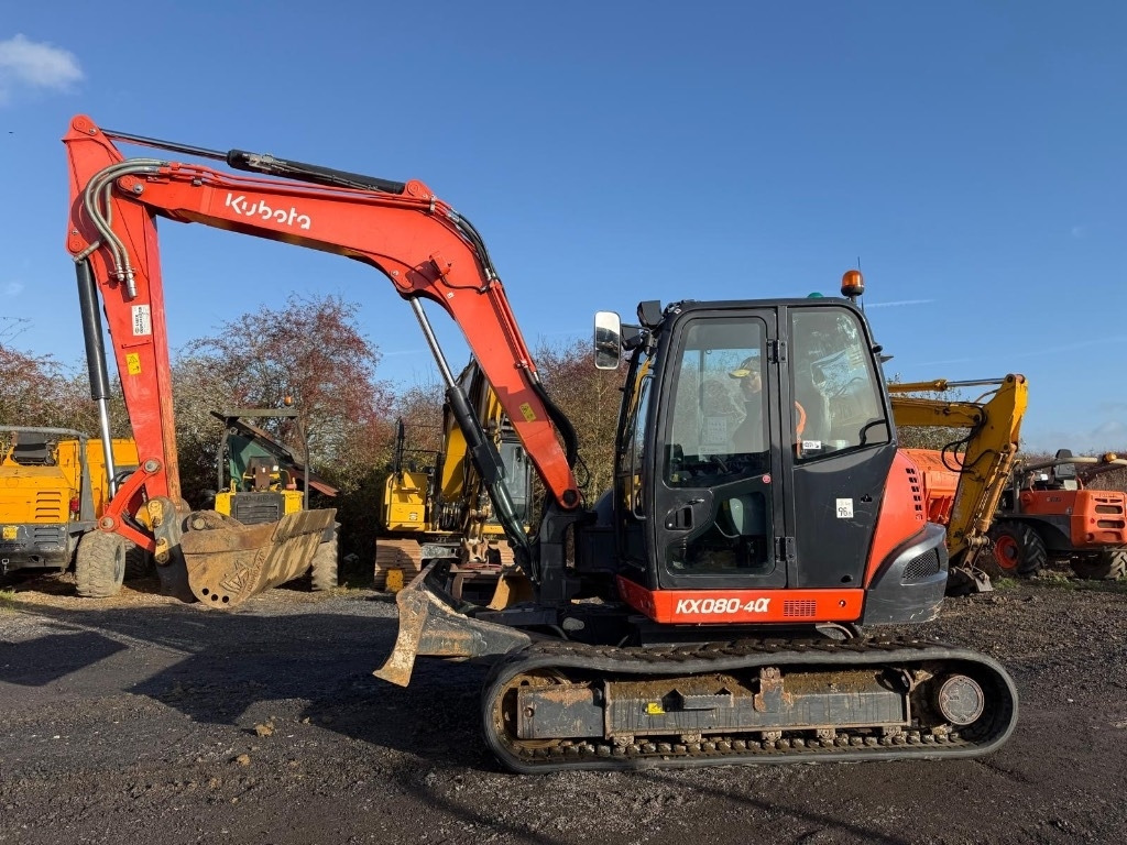 Kubota KX080-4 - حفارة مصغرة: صور 4 Kubota KX080-4 - حفارة مصغرة: صور 4