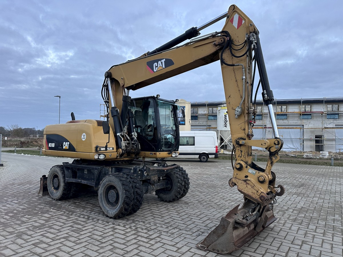 CATERPILLAR M 318 D full Hydr. Top Zustand German machine ! - حفارة على عجلات: صور 5 CATERPILLAR M 318 D full Hydr. Top Zustand German machine ! - حفارة على عجلات: صور 5