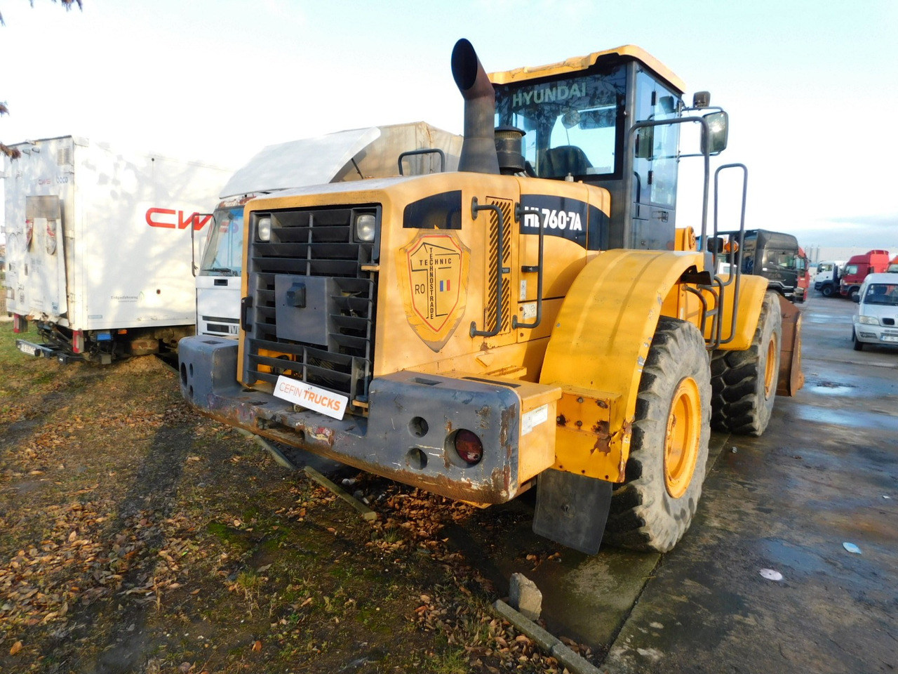 Hyundai Echipament incarcator frontal hl 760 7a - اللودر بعجل: صور 3 Hyundai Echipament incarcator frontal hl 760 7a - اللودر بعجل: صور 3