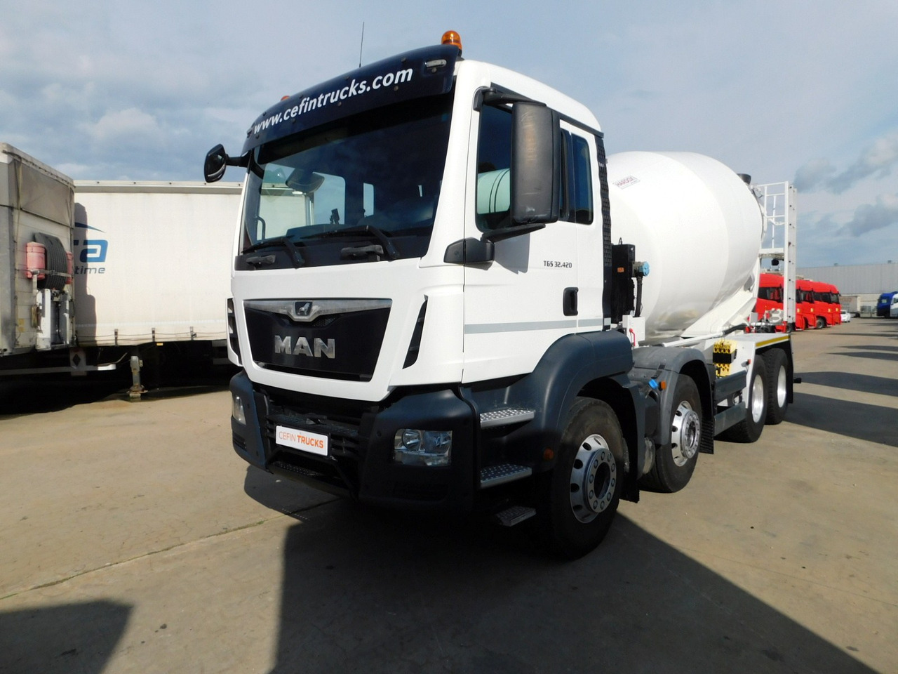 Man Tgs 32420 - شاحنة خلاطة خرسانة: صور 1 Man Tgs 32420 - شاحنة خلاطة خرسانة: صور 1