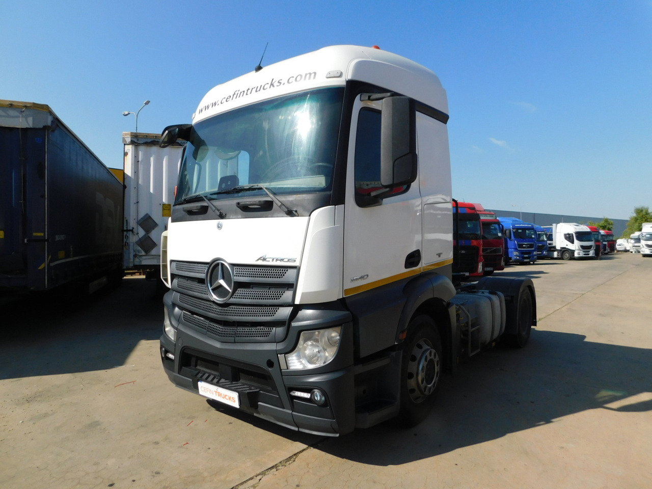 Mercedes Actros 1840 - شاحنة جرار: صور 1 Mercedes Actros 1840 - شاحنة جرار: صور 1