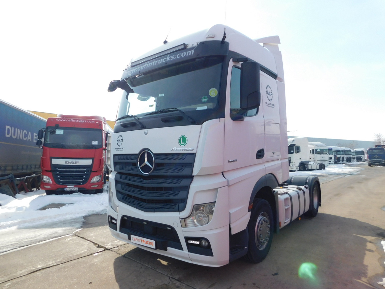 Mercedes Actros 1845 - شاحنة جرار: صور 1 Mercedes Actros 1845 - شاحنة جرار: صور 1