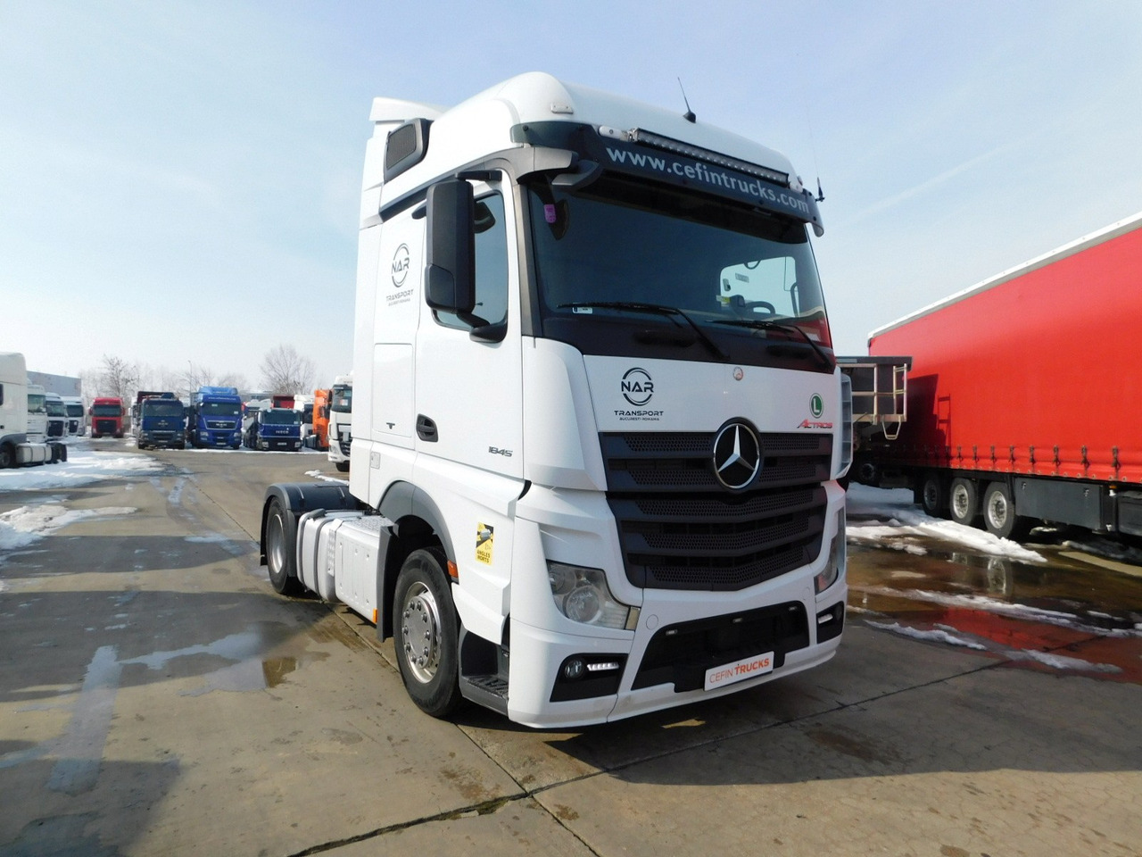 Mercedes Actros 1845 - شاحنة جرار: صور 2 Mercedes Actros 1845 - شاحنة جرار: صور 2
