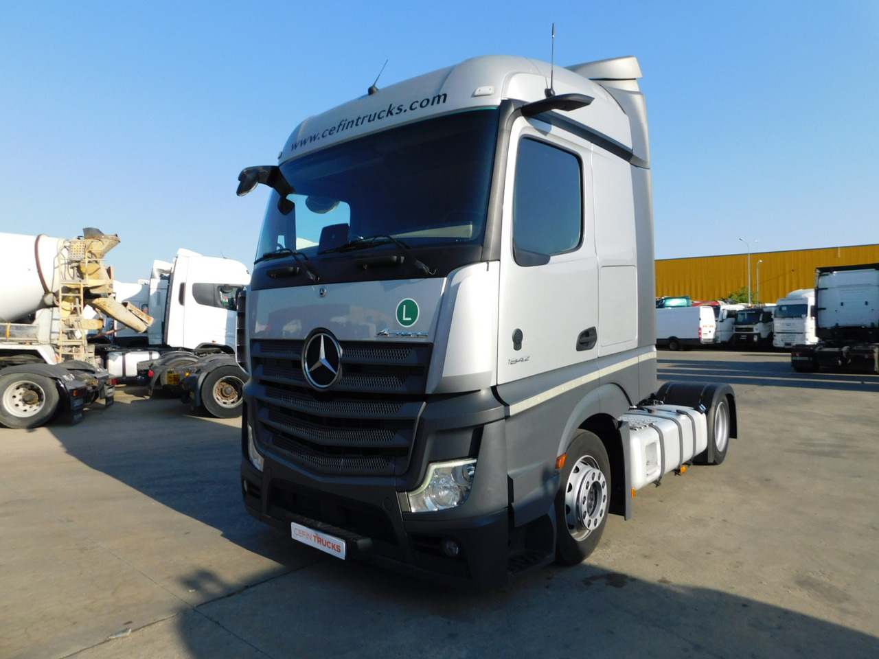 Mercedes Actros - شاحنة جرار: صور 1 Mercedes Actros - شاحنة جرار: صور 1