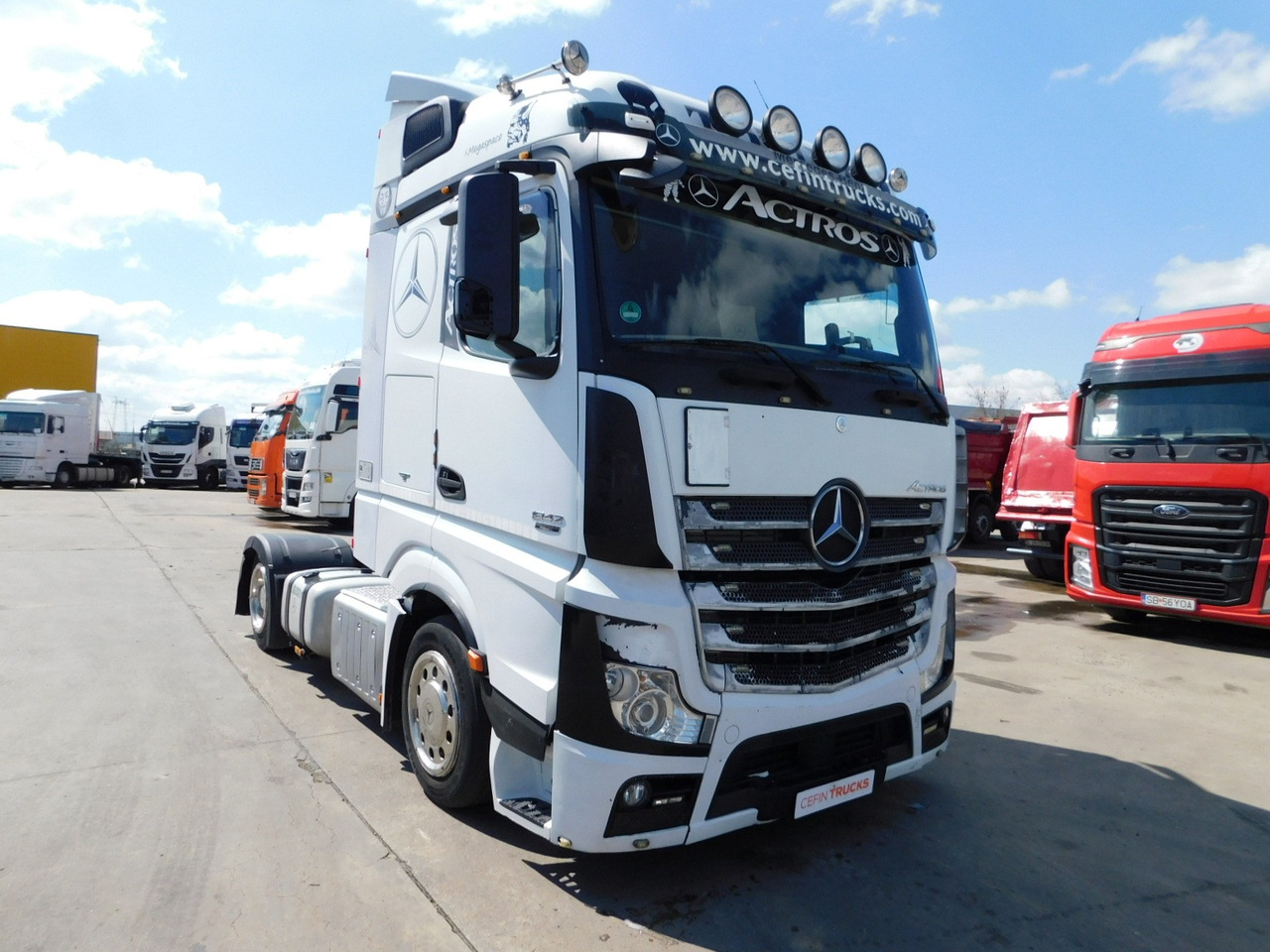 Mercedes Actros - شاحنة جرار: صور 2 Mercedes Actros - شاحنة جرار: صور 2