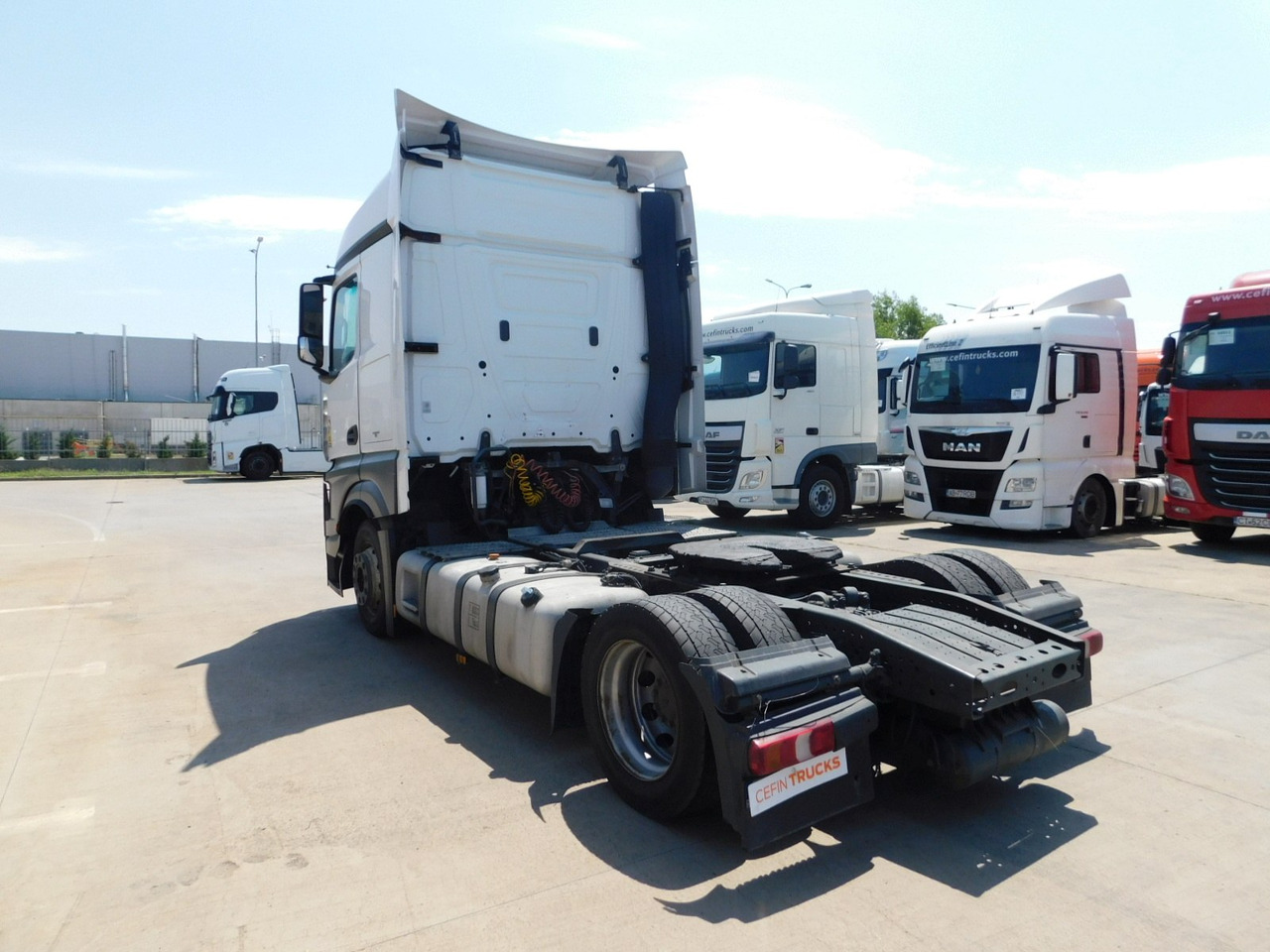Mercedes Actros - شاحنة جرار: صور 4 Mercedes Actros - شاحنة جرار: صور 4
