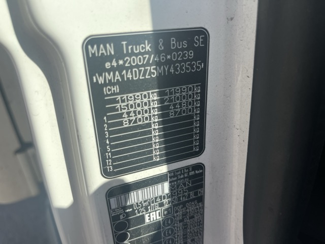 MAN TGL 12.250 4x2 BL Euro6 Klima AHK Luftfeder - الشاحنات الصغيرة صندوق مغلق: صور 2 MAN TGL 12.250 4x2 BL Euro6 Klima AHK Luftfeder - الشاحنات الصغيرة صندوق مغلق: صور 2