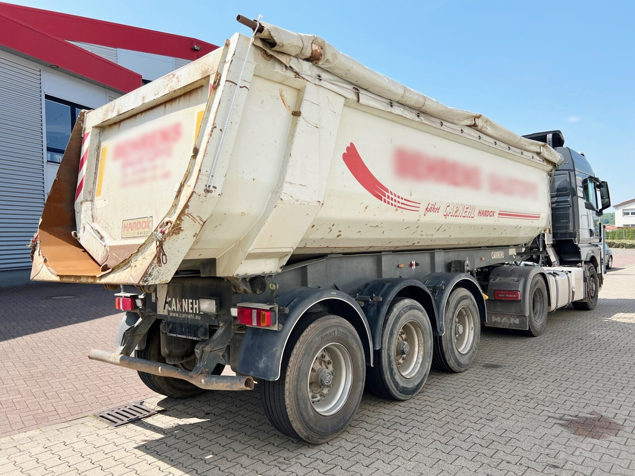 قلابة نصف مقطورة Carnehl CHKS/HH CHKS/HH, Stahlmulde ca. 26m³, Liftachse: صور 9 قلابة نصف مقطورة Carnehl CHKS/HH CHKS/HH, Stahlmulde ca. 26m³, Liftachse: صور 9