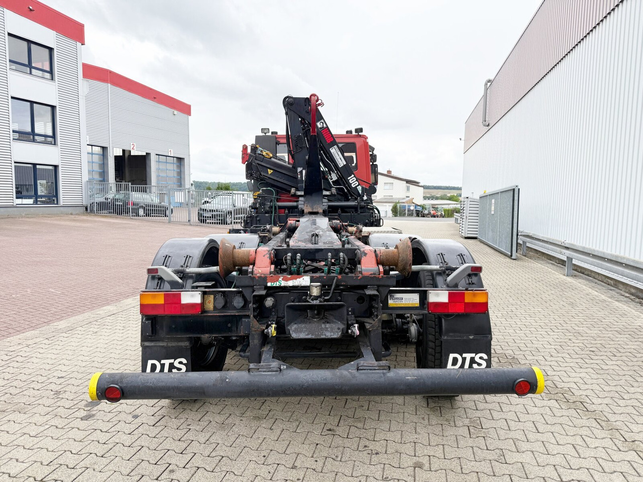 شاحنة ذات الخطاف, شاحنة كرين EuroTech 240E38 6x2-4 EuroTech 240E38 6x2-4, Lift-/Lenkachse, Seilwinde, Kran Hiab 100: صور 10
