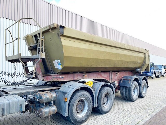 Kempf SKM 32/2 SKM 32/2 Stahlmulde ca. 24m³, Liftachse, Zwillingsbereift - قلابة نصف مقطورة: صور 1 Kempf SKM 32/2 SKM 32/2 Stahlmulde ca. 24m³, Liftachse, Zwillingsbereift - قلابة نصف مقطورة: صور 1