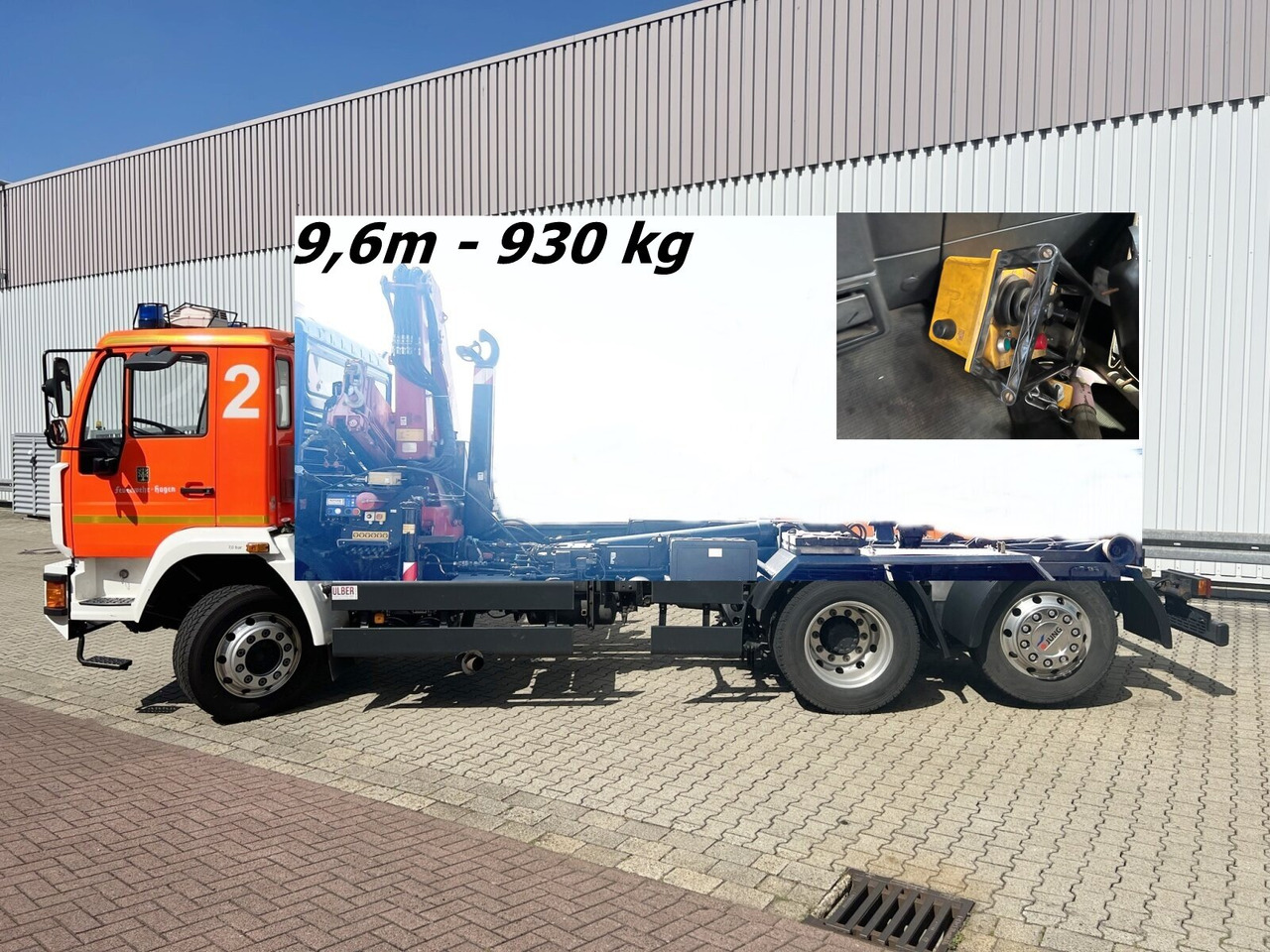 MAN 25/18.284 6x2-4 LL 25/18.284 6x2-4 LL,Kran HMF 1113 K3, Funk, Retarder - شاحنة ذات الخطاف, شاحنة كرين: صور 1 MAN 25/18.284 6x2-4 LL 25/18.284 6x2-4 LL,Kran HMF 1113 K3, Funk, Retarder - شاحنة ذات الخطاف, شاحنة كرين: صور 1