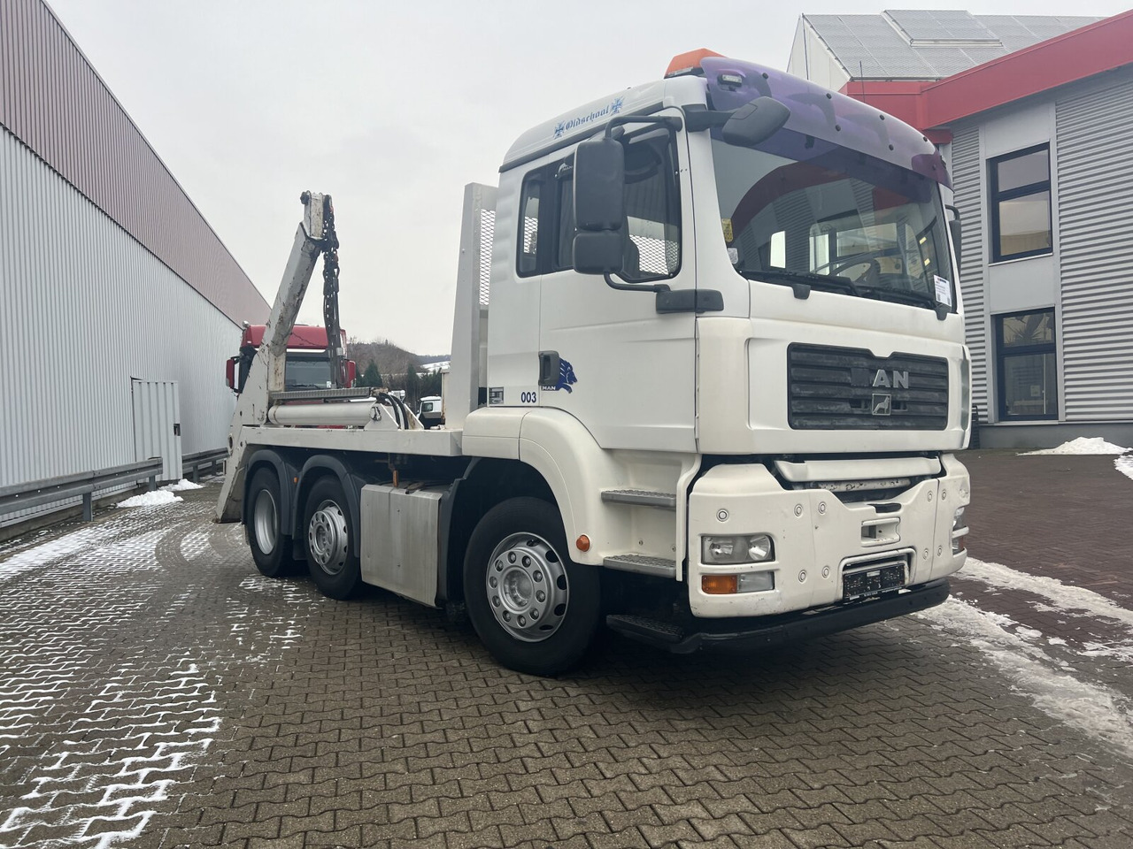 شاحنات قابلة للفك شاحنة MAN TGA 26.360 6X2/4 BL TGA 26.360 6X2/4 BL, Vorlauf Lenk-Liftachse: صور 8