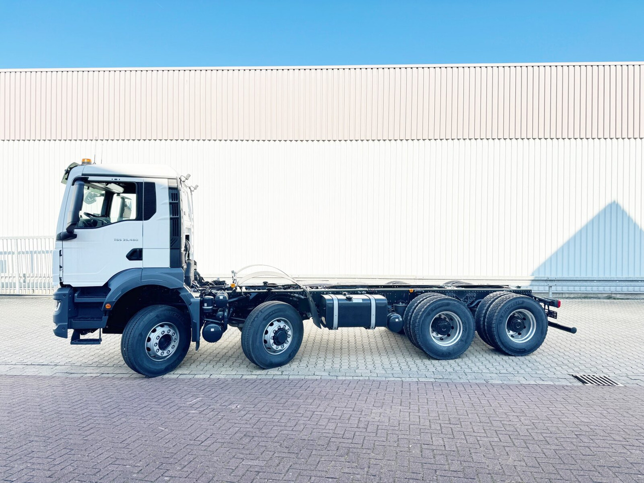 جديد الشاسيه شاحنة MAN TGS 35.480 8x6H BL CH TGS 35.480 8x6H BL CH, HydroDrive, Navi, Nebenantrieb: صور 13