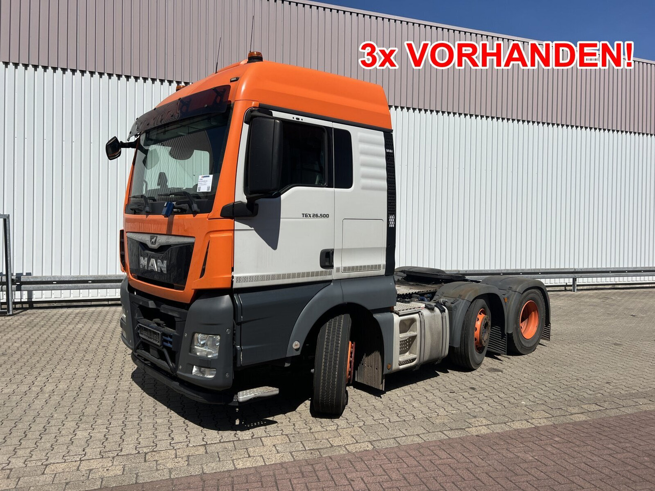 MAN TGX 26.500 6X2/4 BLS TGX 26.500 6X2/4 BLS, Intarder, Vorlauflenk-/lift, XXL-Fahrerhaus, 70t - شاحنة جرار: صور 1 MAN TGX 26.500 6X2/4 BLS TGX 26.500 6X2/4 BLS, Intarder, Vorlauflenk-/lift, XXL-Fahrerhaus, 70t - شاحنة جرار: صور 1