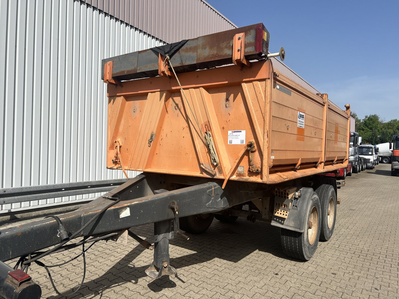 Meiller Meiller MZDA 18/2 Meiller MZDA 18/2, geteilte Bordwände - قلابة مقطورة: صور 4 Meiller Meiller MZDA 18/2 Meiller MZDA 18/2, geteilte Bordwände - قلابة مقطورة: صور 4