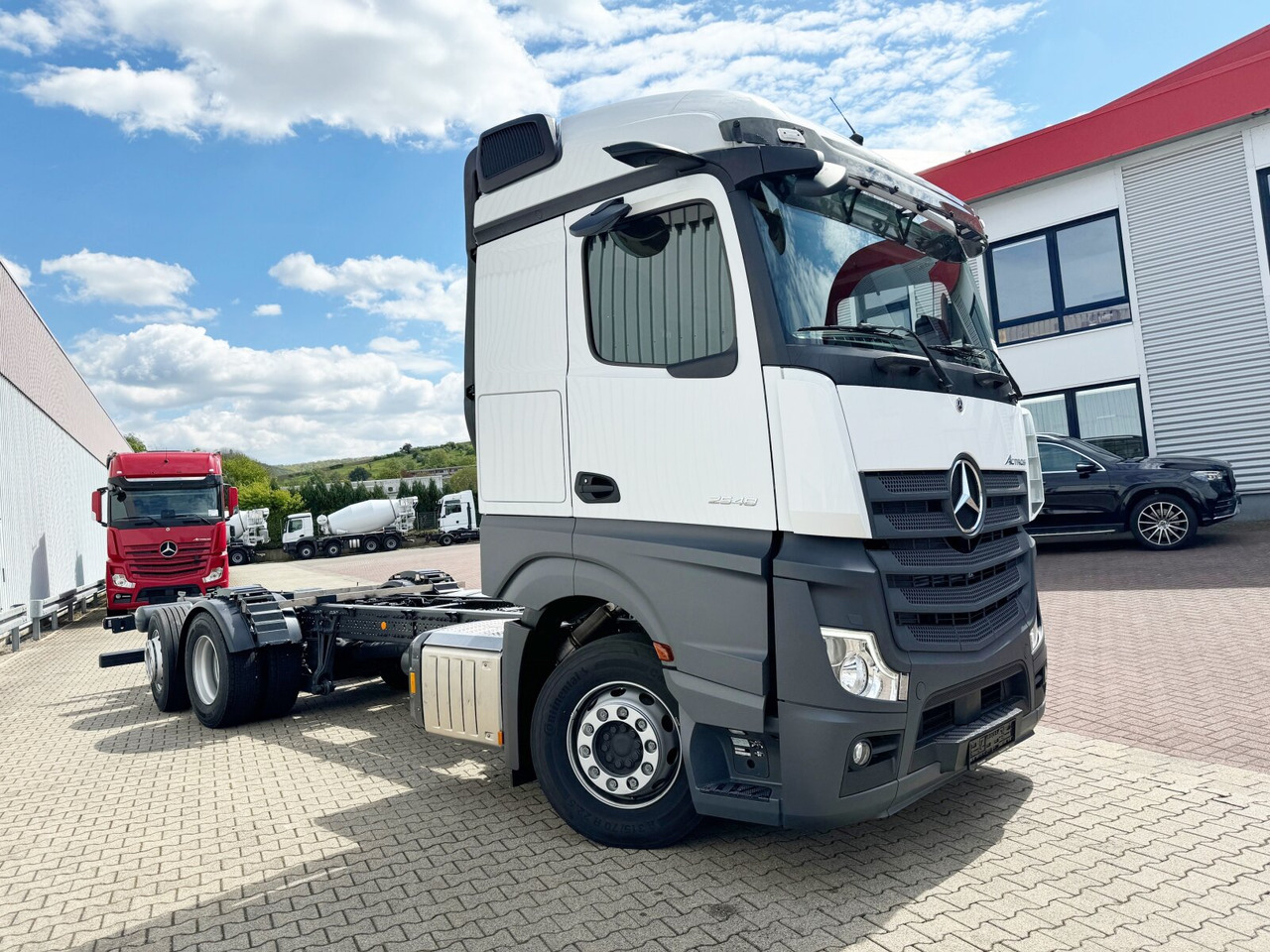 جديد الشاسيه شاحنة Mercedes-Benz Actros 2548 L 6x2 Actros 2548 L 6x2, Retarder, Lenk-/Liftachse, Navi, MirrorCam, MultimediaCockpit: صور 7