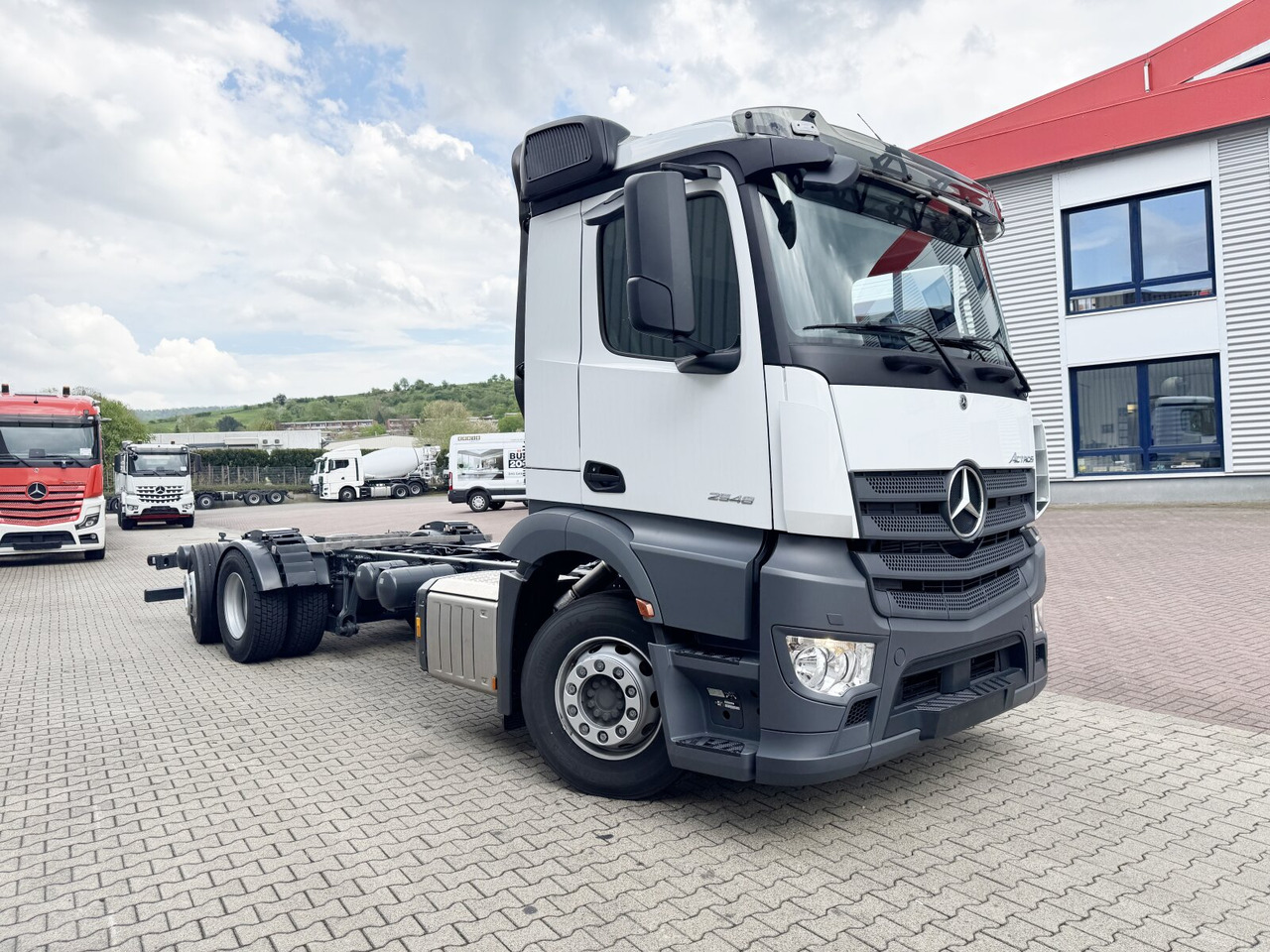 جديد الشاسيه شاحنة Mercedes-Benz Actros 2548 L 6x2 Actros 2548 L 6x2, Retarder, Lenk-/Liftachse: صور 9