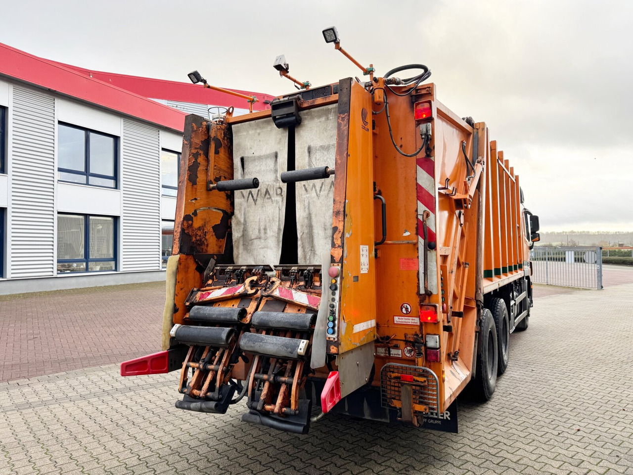 شاحنة القمامة لنقل القمامة Mercedes-Benz Actros 2641/48 L 6x4 Actros 2641/48 L 6x4, Haller M21X2C, Zöller Schüttung: صور 10