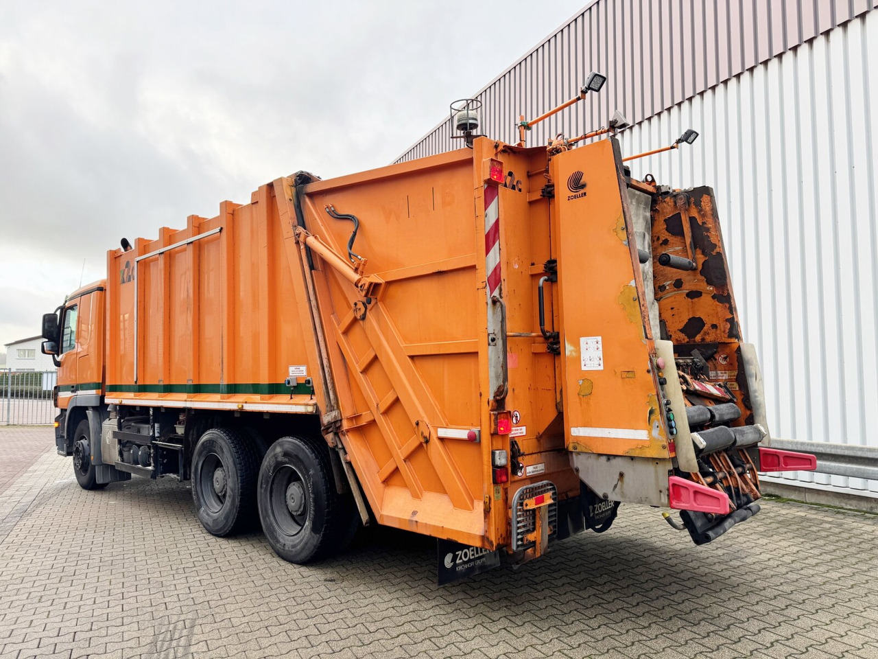شاحنة القمامة لنقل القمامة Mercedes-Benz Actros 2641/48 L 6x4 Actros 2641/48 L 6x4, Haller M21X2C, Zöller Schüttung: صور 13