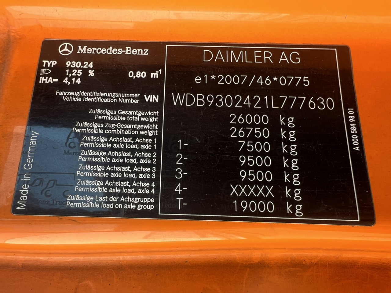 Mercedes-Benz Actros 2641/48 L 6x4 Actros 2641/48 L 6x4, Seilabroller, Haller Lotos, Zöller Schüttung - شاحنة القمامة: صور 3 Mercedes-Benz Actros 2641/48 L 6x4 Actros 2641/48 L 6x4, Seilabroller, Haller Lotos, Zöller Schüttung - شاحنة القمامة: صور 3
