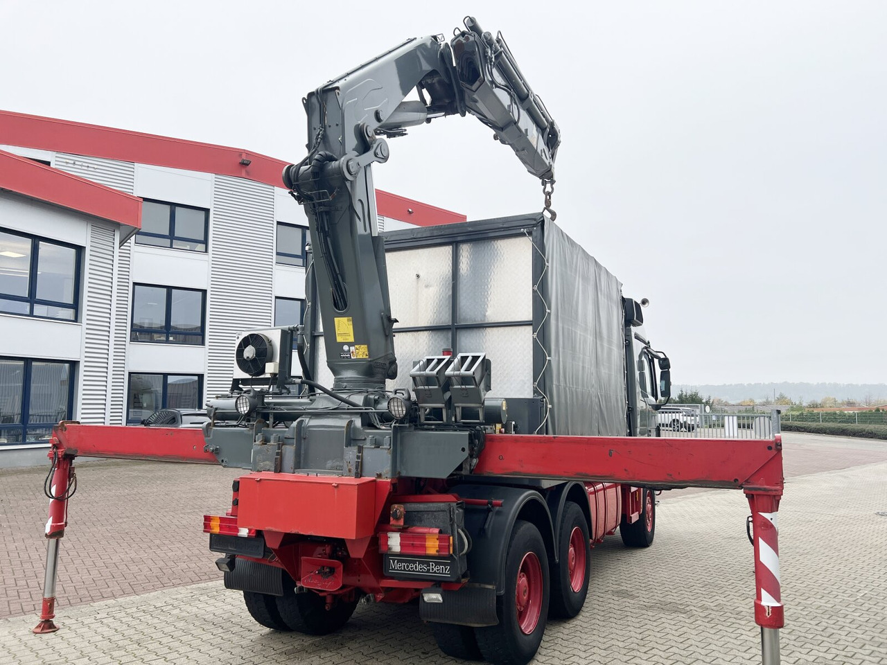 شاحنة كرين Mercedes-Benz Actros 3346 AK 6x6 Actros 3346 AK 6x6, 134t Anhängelast WSK, Heckkran Fassi F420AXP.26, Funk, Winde: صور 11