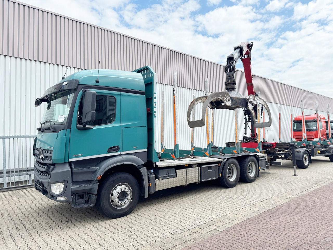 Mercedes-Benz Arocs 2651 L 6x4 Arocs 2651 L 6x4, Retarder, StreamSpace, Heckkran Epsilon M120L80 - شاحنة قطع الأشجار, شاحنة كرين: صور 1 Mercedes-Benz Arocs 2651 L 6x4 Arocs 2651 L 6x4, Retarder, StreamSpace, Heckkran Epsilon M120L80 - شاحنة قطع الأشجار, شاحنة كرين: صور 1