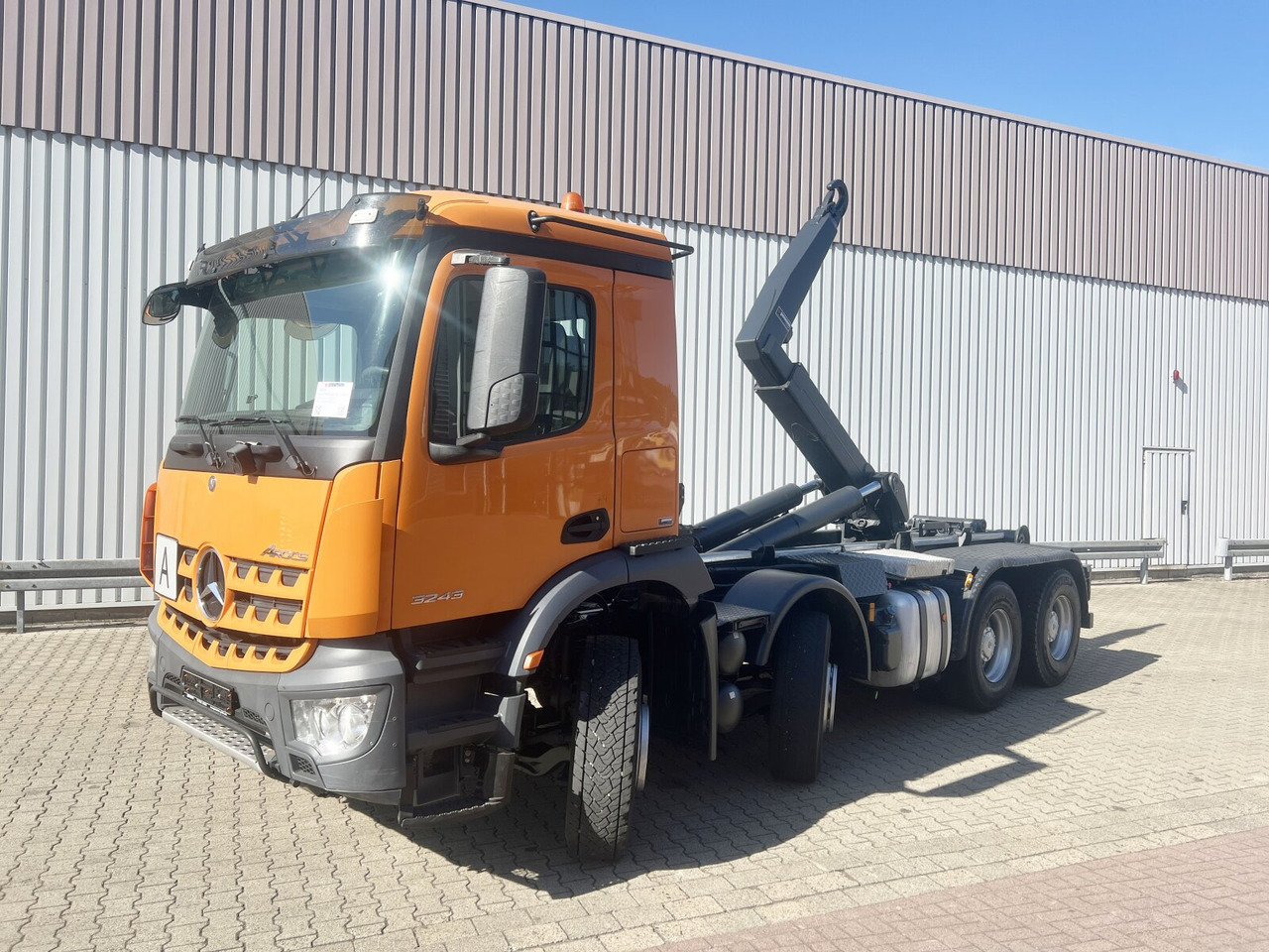 Mercedes-Benz Arocs 3243 LK 8x4/4 Arocs 3243 LK 8x4/4, Motorabtrieb - شاحنة ذات الخطاف: صور 1 Mercedes-Benz Arocs 3243 LK 8x4/4 Arocs 3243 LK 8x4/4, Motorabtrieb - شاحنة ذات الخطاف: صور 1