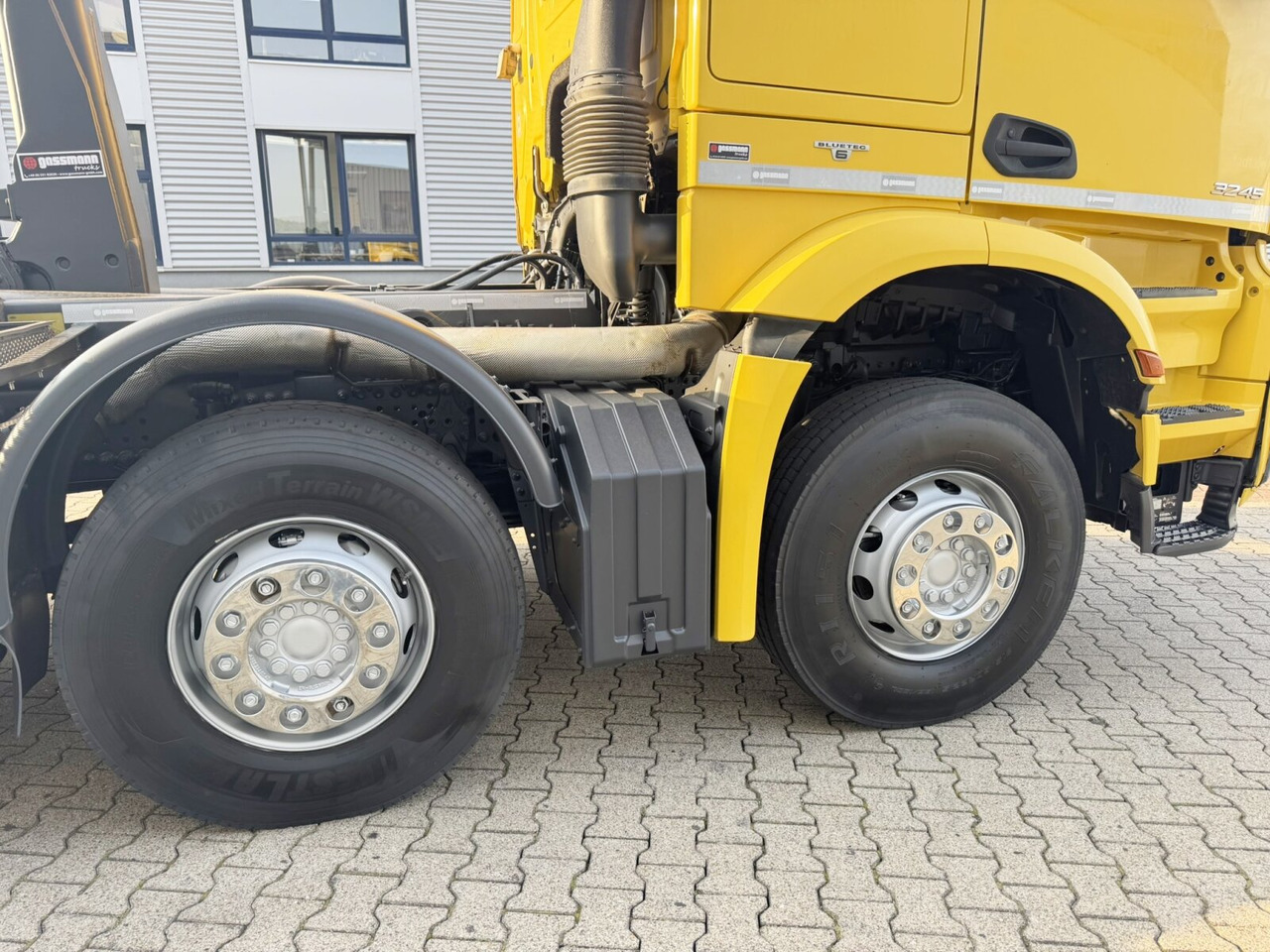 Mercedes-Benz Arocs 3245 LK 8x4/4 Arocs 3245 LK 8x4/4, Navi, Motorabtrieb, Meiller RK 30.67, Funk - شاحنة ذات الخطاف: صور 4 Mercedes-Benz Arocs 3245 LK 8x4/4 Arocs 3245 LK 8x4/4, Navi, Motorabtrieb, Meiller RK 30.67, Funk - شاحنة ذات الخطاف: صور 4