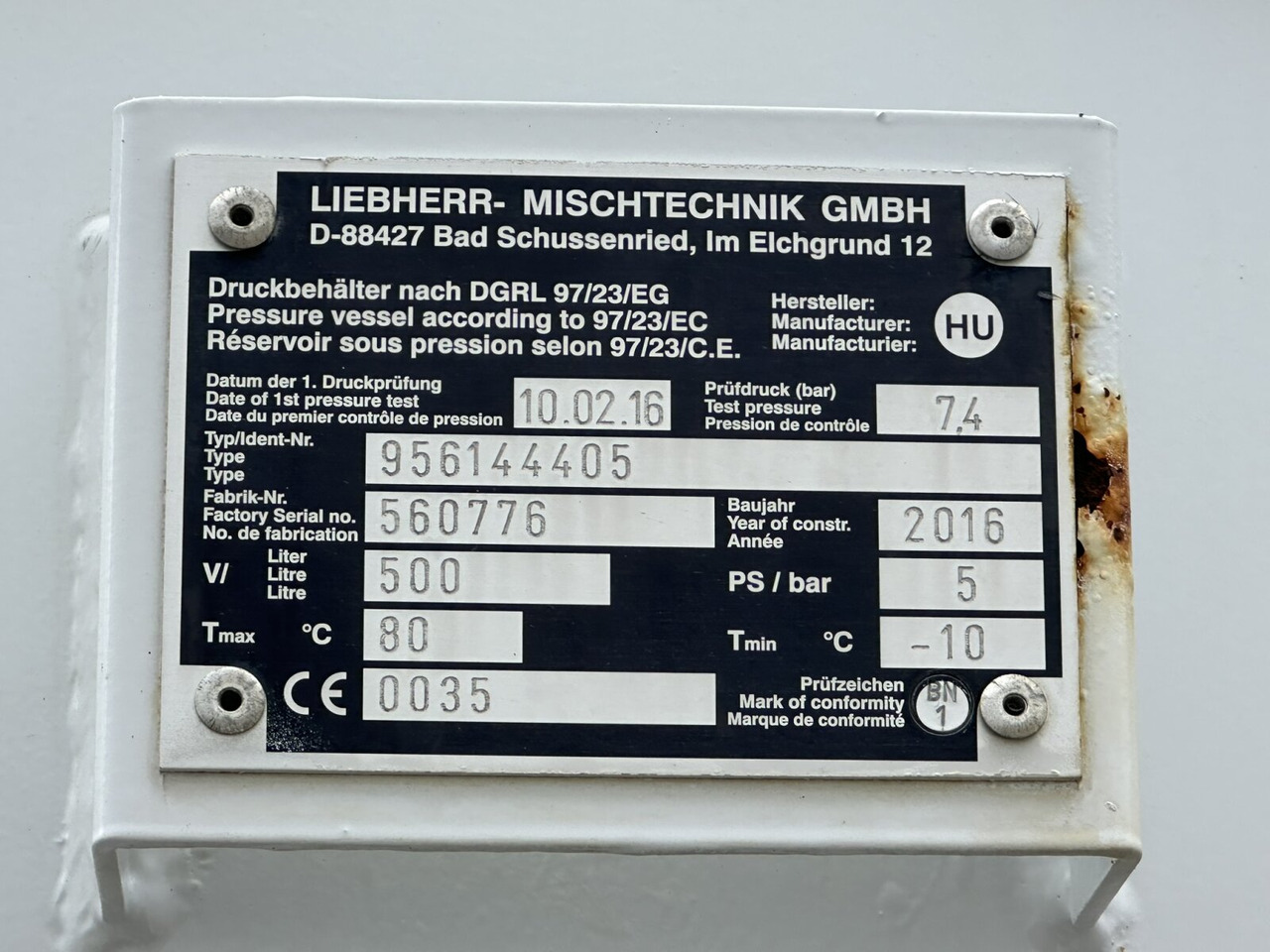 Mercedes-Benz Arocs 3251 8x4/4 Arocs 3251 8x4/4, Betonmischer Liebherr ca. 9m³ - شاحنة خلاطة خرسانة: صور 4 Mercedes-Benz Arocs 3251 8x4/4 Arocs 3251 8x4/4, Betonmischer Liebherr ca. 9m³ - شاحنة خلاطة خرسانة: صور 4