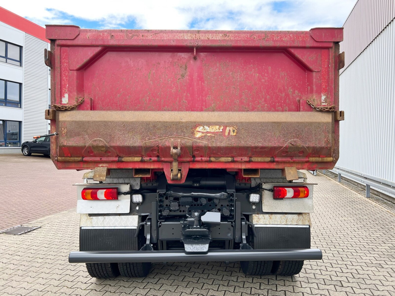 قلابات Mercedes-Benz Arocs 3263 8x4/4 Arocs 3263 8x4/4, Retarder, Stahlmulde ca.14m³, Hydr. Heckklappe: صور 10