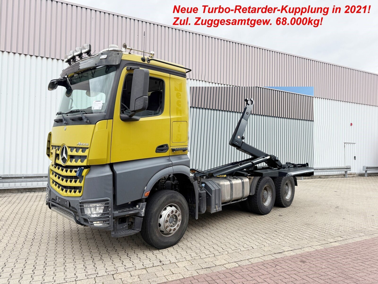 Mercedes-Benz Arocs 3363 K 6x4 Arocs 3363 K 6x4, Grounder, Turbo-Retarder-Kupplung - شاحنة ذات الخطاف: صور 1 Mercedes-Benz Arocs 3363 K 6x4 Arocs 3363 K 6x4, Grounder, Turbo-Retarder-Kupplung - شاحنة ذات الخطاف: صور 1