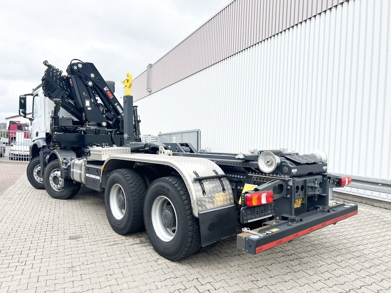 جديد شاحنة ذات الخطاف, شاحنة كرين Mercedes-Benz Arocs 4142 B 8x4/4 Arocs 4142 B 8x4/4, Grounder, Funk: صور 11