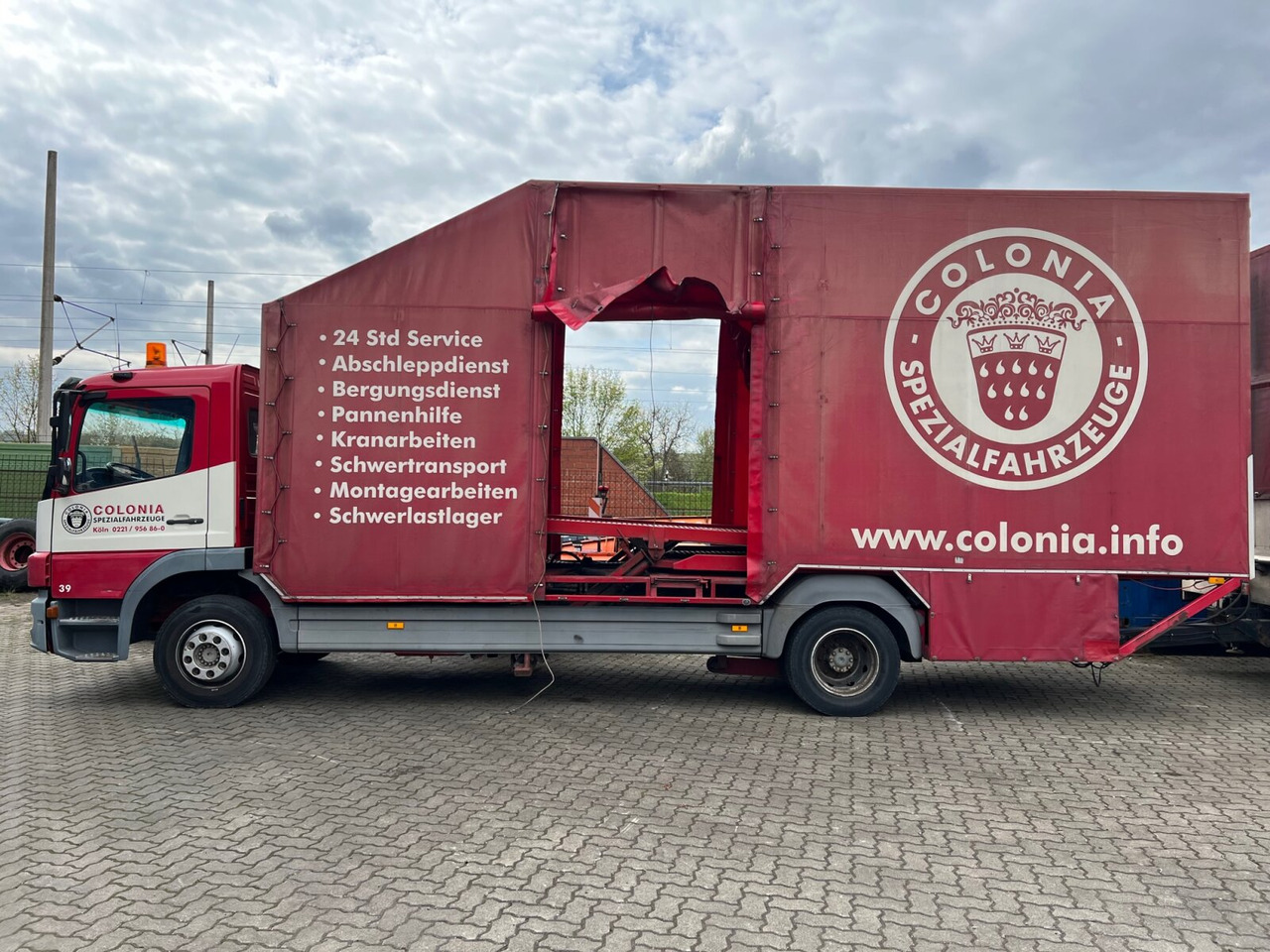 Mercedes-Benz Atego 1223 L 4x2 Atego 1223 L 4x2, Kompl. Zug, Lift- & Schiebeplateau, Funk - شاحنة نقل سيارات شاحنة: صور 3 Mercedes-Benz Atego 1223 L 4x2 Atego 1223 L 4x2, Kompl. Zug, Lift- & Schiebeplateau, Funk - شاحنة نقل سيارات شاحنة: صور 3