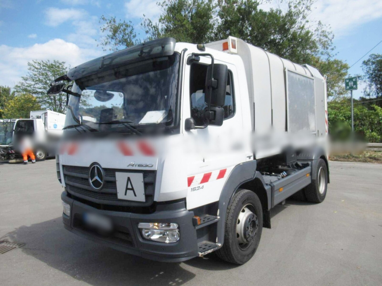 Mercedes-Benz Atego 1624 L 4x2 Atego 1624 L 4x2, Retarder, Faun Rotopress, Zöller-Schüttung - شاحنة القمامة: صور 1 Mercedes-Benz Atego 1624 L 4x2 Atego 1624 L 4x2, Retarder, Faun Rotopress, Zöller-Schüttung - شاحنة القمامة: صور 1