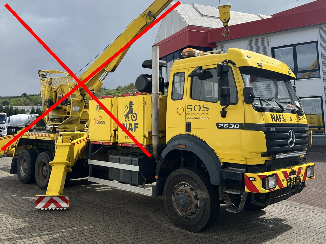 الشاسيه شاحنة Mercedes-Benz SK II 2638/44 A 6x6 SK II 2638/44 A 6x6, V8, Retarder: صور 6 الشاسيه شاحنة Mercedes-Benz SK II 2638/44 A 6x6 SK II 2638/44 A 6x6, V8, Retarder: صور 6