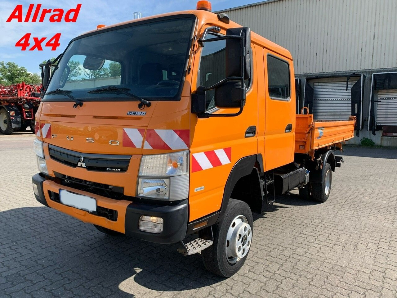 Mitsubishi Canter 6 C18D 4x4 Canter 6 C 18 D/4x4, Allrad, Doka, Kugel AHK, Bluetec - قلابات: صور 1 Mitsubishi Canter 6 C18D 4x4 Canter 6 C 18 D/4x4, Allrad, Doka, Kugel AHK, Bluetec - قلابات: صور 1