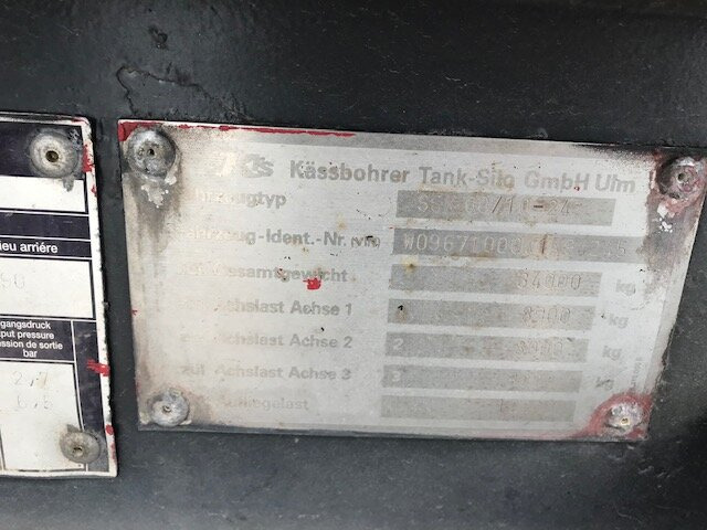 بلكر SSK 60/10-24 ADR Kässbohrer SSK 60/10-24 ADR, 60 cbm,: صور 6