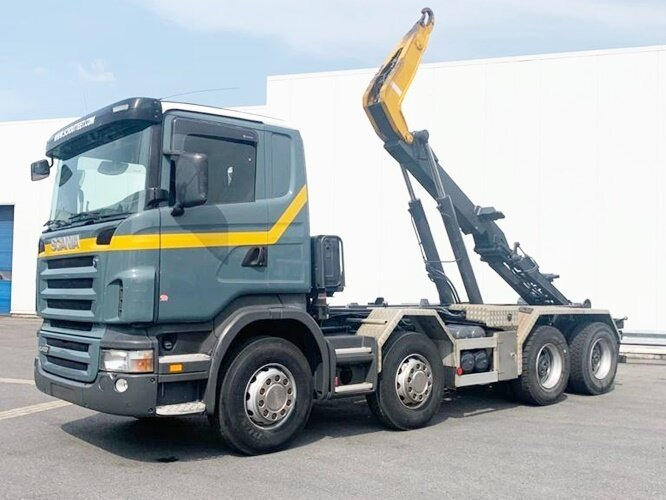 Scania R420 CB 8x4 MNZ R420 CB 8x4 MNZ, Retarder, Euro4 - شاحنة ذات الخطاف: صور 1 Scania R420 CB 8x4 MNZ R420 CB 8x4 MNZ, Retarder, Euro4 - شاحنة ذات الخطاف: صور 1