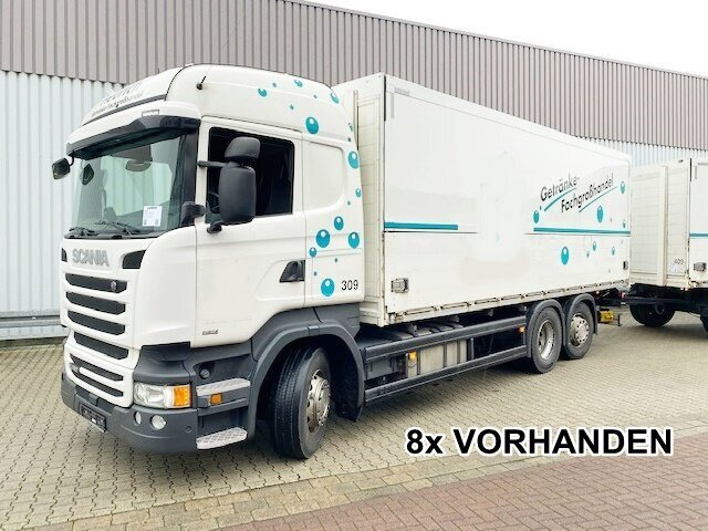 Scania R450 LB 6x2-4 R450 LB 6x2-4 Getränkekoffer, Retarder, Lift-/Lenkachse, Stapleraufnahme - بصندوق مغلق شاحنة: صور 1 Scania R450 LB 6x2-4 R450 LB 6x2-4 Getränkekoffer, Retarder, Lift-/Lenkachse, Stapleraufnahme - بصندوق مغلق شاحنة: صور 1