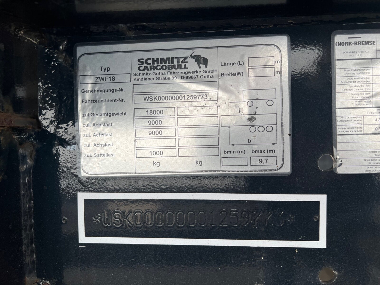 مقطورة ستارة Schmitz Cargobull ZWF 18 ZWF 18: صور 10