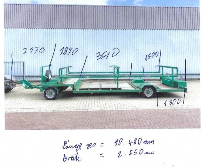TL 6,4 Empl TL 6,4 Spezial-Tiefladeanhänger, Ex-Polizei - مقطورات مسطحة: صور 5 TL 6,4 Empl TL 6,4 Spezial-Tiefladeanhänger, Ex-Polizei - مقطورات مسطحة: صور 5