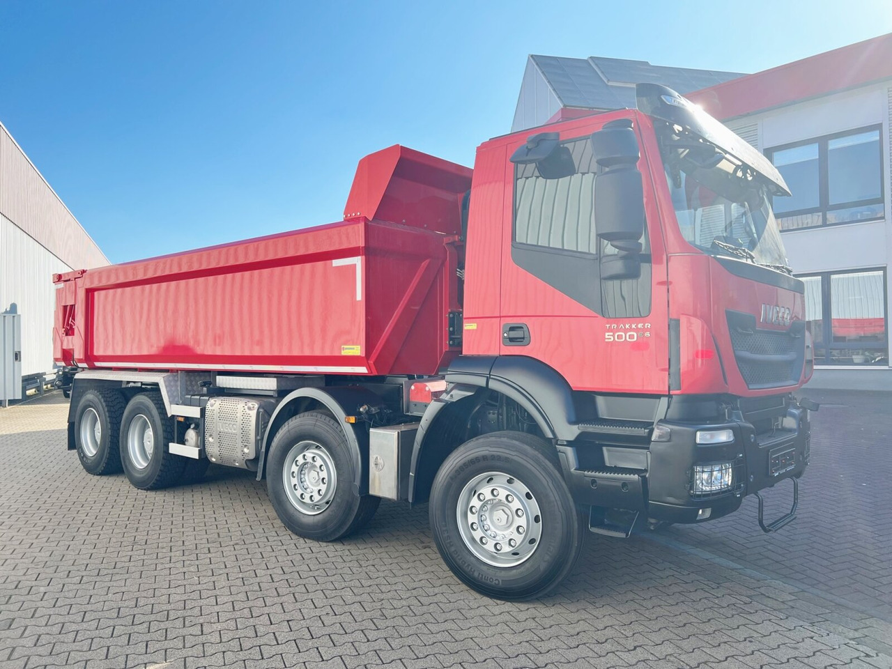 قلابات Trakker AD410T50 8x4 Trakker AD410T50 8x4, Stahlmulde ca. 16m³, hydr. Heckklappe: صور 10