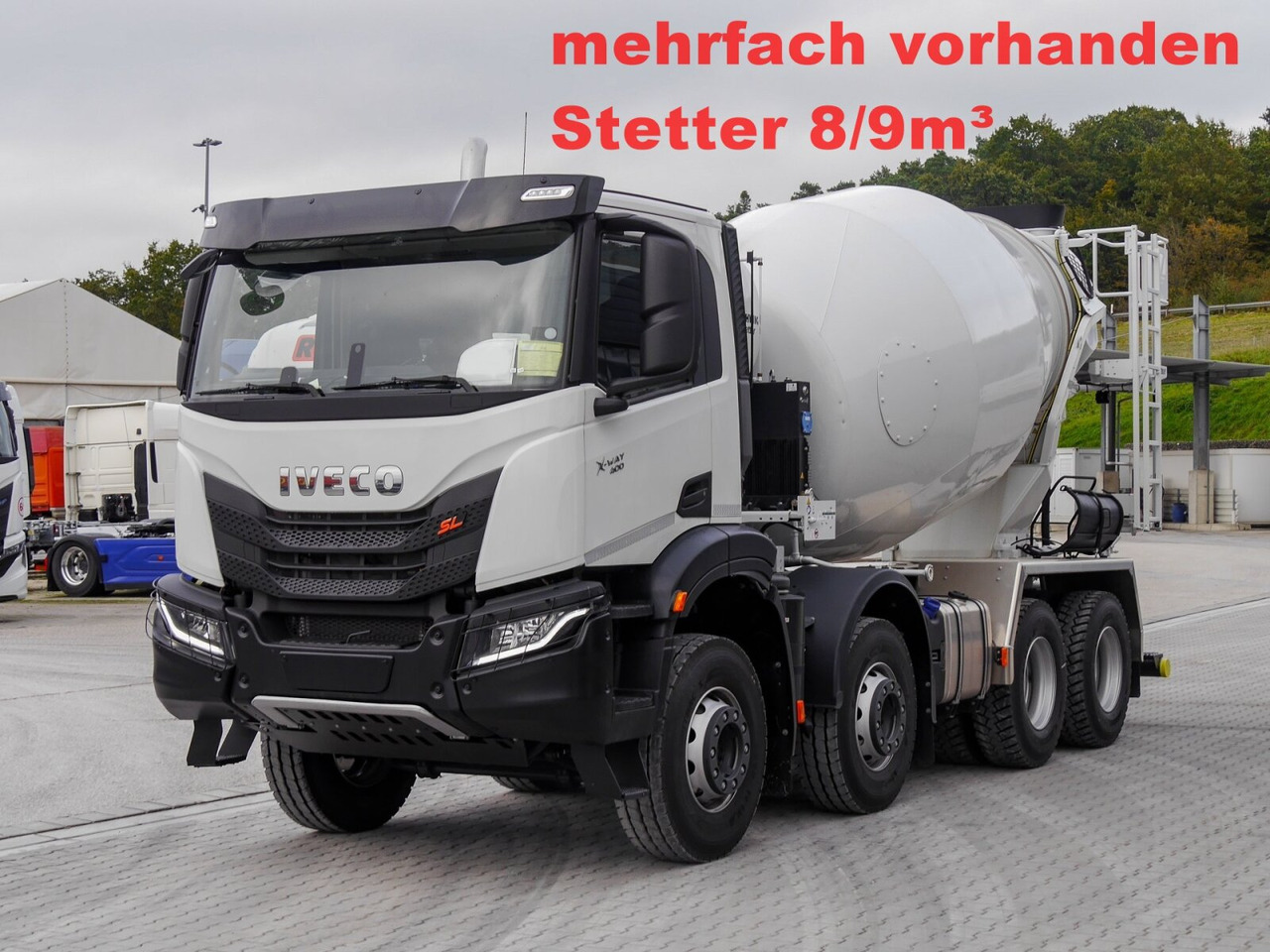 X-Way AD360X40BZ 8x4 X-Way AD360X40BZ 8x4, Stetter Betonmischer ca. 9m³ - شاحنة خلاطة خرسانة: صور 1 X-Way AD360X40BZ 8x4 X-Way AD360X40BZ 8x4, Stetter Betonmischer ca. 9m³ - شاحنة خلاطة خرسانة: صور 1