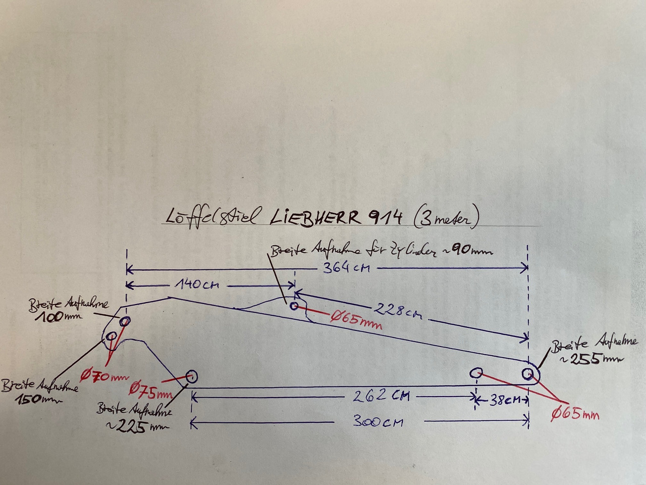 Löffelstiel Liebherr 914 - الإطار / الشاسيه - حفارة: صور 4 Löffelstiel Liebherr 914 - الإطار / الشاسيه - حفارة: صور 4