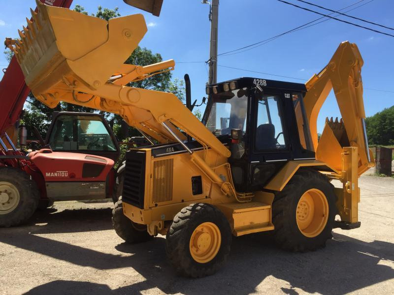 Caterpillar 428 B - حفار متعدد الاستخدام: صور 1 Caterpillar 428 B - حفار متعدد الاستخدام: صور 1