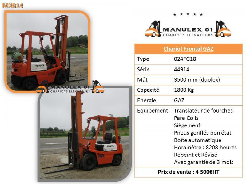 Toyota 024FG18 - رافعة شوكية: صور 4 Toyota 024FG18 - رافعة شوكية: صور 4