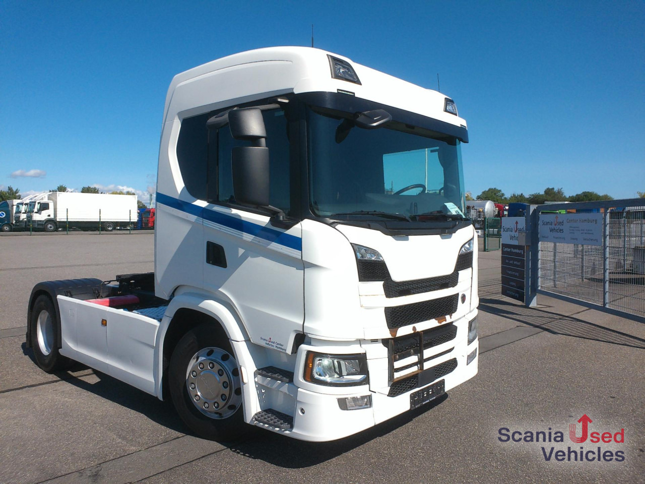 SCANIA G 410 A4x2NA ADR f. Tankauflieger - شاحنة جرار: صور 1 SCANIA G 410 A4x2NA ADR f. Tankauflieger - شاحنة جرار: صور 1