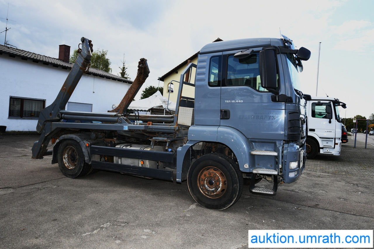 MAN TGS 18.440 / 4 x 2 BL Absetzkipper Teleskopabsetzer EURO 5 - شاحنات الحاويات / جسم علوي قابل للتغيير شاحنة: صور 3 MAN TGS 18.440 / 4 x 2 BL Absetzkipper Teleskopabsetzer EURO 5 - شاحنات الحاويات / جسم علوي قابل للتغيير شاحنة: صور 3