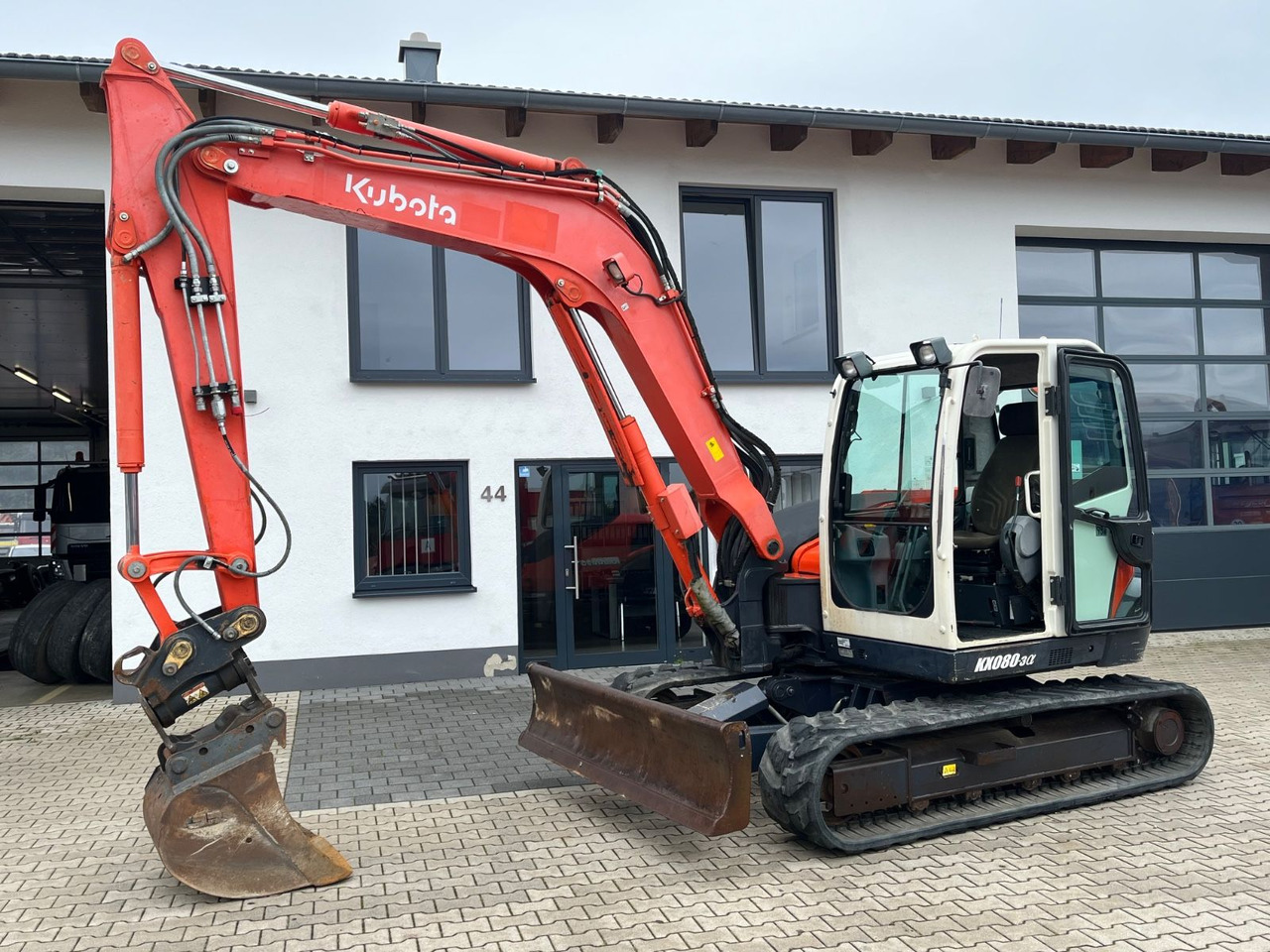 Kubota KX 080-3 Powertilt MS 08 - حفارة مصغرة: صور 1 Kubota KX 080-3 Powertilt MS 08 - حفارة مصغرة: صور 1