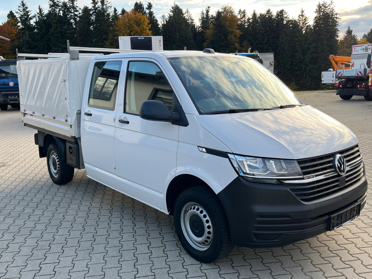 Volkswagen T6.1 DOKA Pritsche 4x4 Sperre Standheizung - الشاحنات الصغيرة ستائر, الشاحنات الصغيرة كابينة مزدوجة: صور 3 Volkswagen T6.1 DOKA Pritsche 4x4 Sperre Standheizung - الشاحنات الصغيرة ستائر, الشاحنات الصغيرة كابينة مزدوجة: صور 3